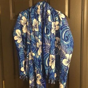 Long sarong beach wrap